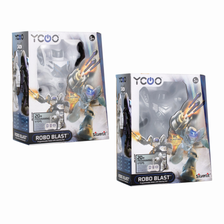 Mașinuțe cu telecomandă - SILVERIT ROBO BLAST ROBOT