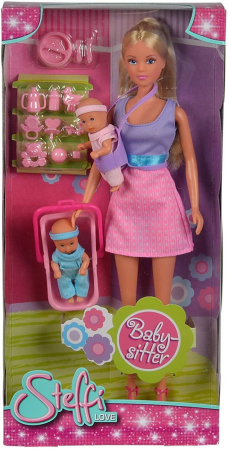 Papusi si accesorii - SIMBA PAPUSA STEFFI BABY SITTER