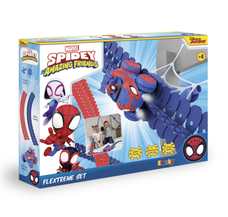 Jucarii - SMOBY SPIDEY CIRCUIT FLEXTREME SET SPIDEY
