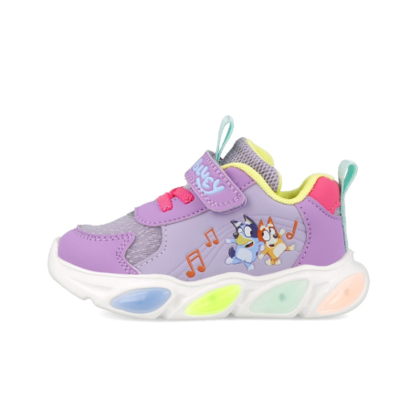Incaltaminte copii - Sneakers Bluey cu luminite Garvalin 251856