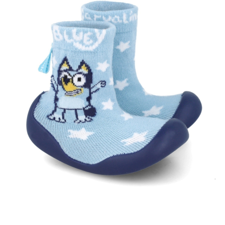 Șosete și dresuri copii - Sosete Bluey antiderapante pentru copii 251850, albastru