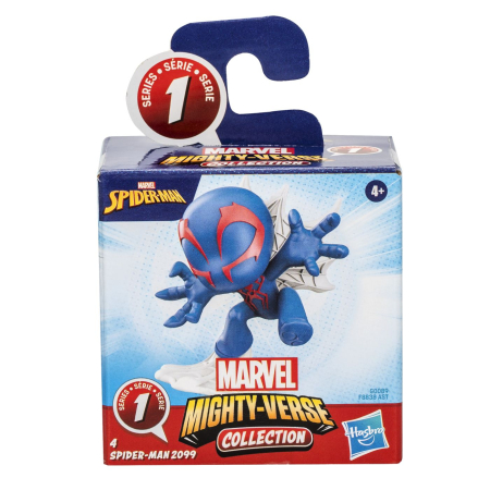 Figurine cu eroi si personaje - SPIDER MAN MIGHTY VERSE SERIA 1 FIGURINA SPIDER MAN 2099 6CM