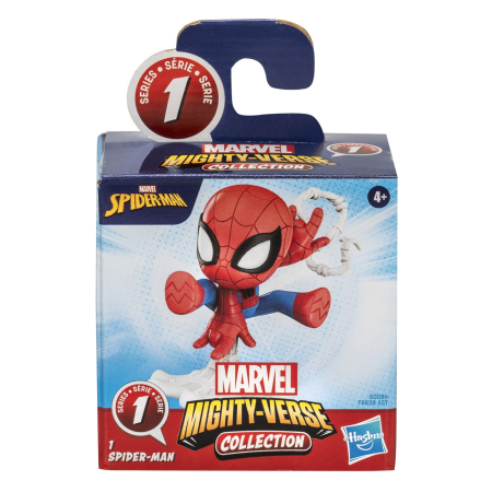 Figurine cu eroi si personaje - SPIDER MAN MIGHTY VERSE SERIA 1 FIGURINA SPIDER MAN 6CM