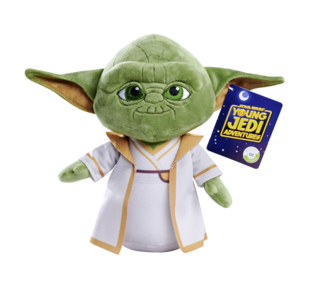 Jucarii de plus - STAR WARS PLUS DISNEY YOUNG JEDI ADVENTURES YODA MASTER 22CM