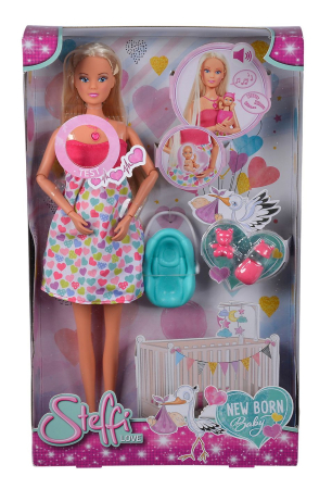 Papusi si accesorii - STEFFI LOVE PAPUSA STEFFI INSARCINATA