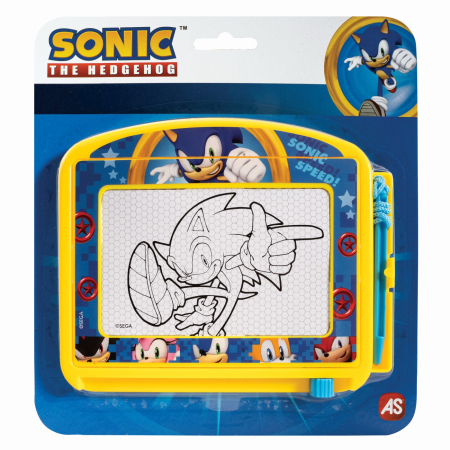 Jucării creative și jocuri de rol - TABLA MAGNETICA DE DESEN SONIC THE HEDGEHOG