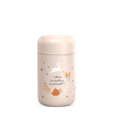 Accesorii hrănire bebeluși - Termos alimentar Wonder, 400 ml, roz, Suavinex