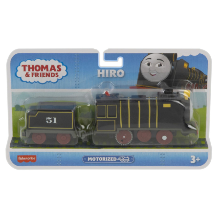 Masinute, Motociclete, Elicoptere, Avioane - THOMAS LOCOMOTIVA MOTORIZATA HIRO CU VAGON