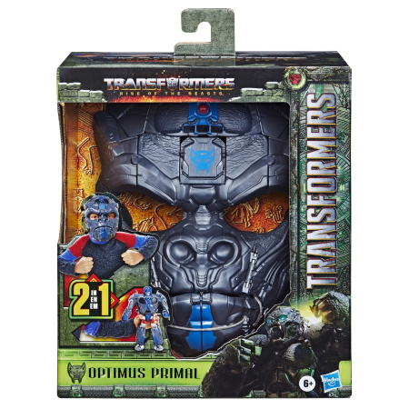 Figurine cu eroi si personaje - TRANSFORMERS 7 MASCA CONVERTIBILA IN ROBOT OPTIMUS PRIMAL