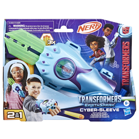 Pistoale si arme de jucarie - TRANSFORMERS EARTHSPARK BLASTER CYBER SLEEVE