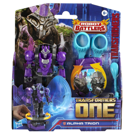 Figurine cu eroi si personaje - TRANSFORMERS ONE ROBOT BATTLERS FIGURINA ALPHA TRION 11.5CM