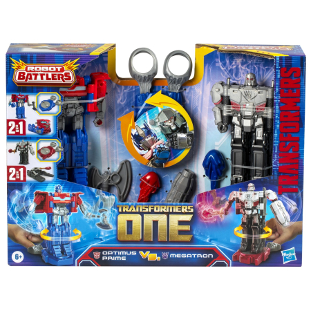 Figurine cu eroi si personaje - TRANSFORMERS ONE SET 2 FIGURINE OPTIMUS PRIME SI MEGATRON