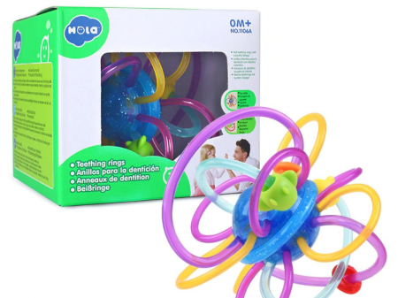 Jucarii pentru bebelusi - ZORNAITOARE GINGIVALA MULTICOLORA