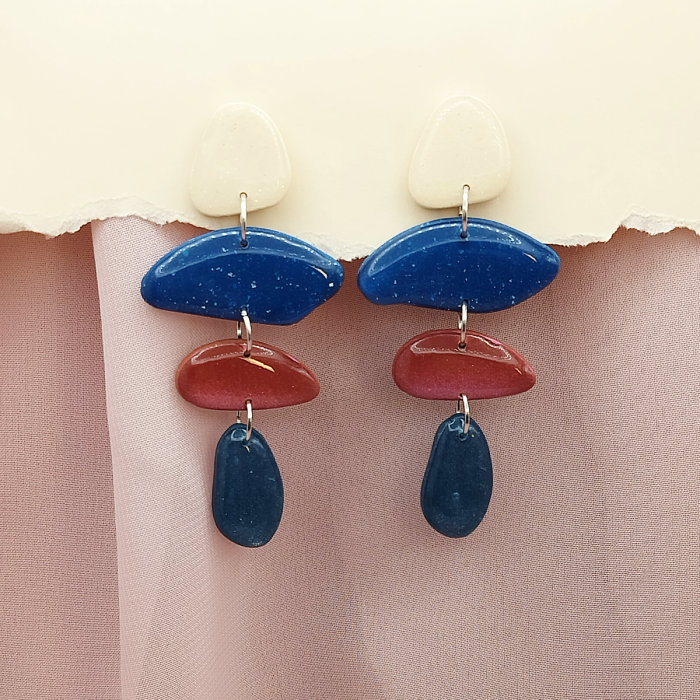 Cercei statement handmade Mierador – Navagio [2]