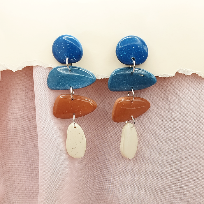 Cercei statement handmade Mierador – Porto Katsiki [2]