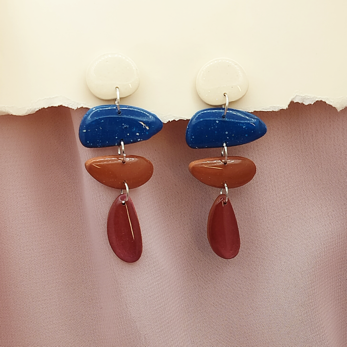 Cercei statement unicat handmade Mierador – Reynis [2]