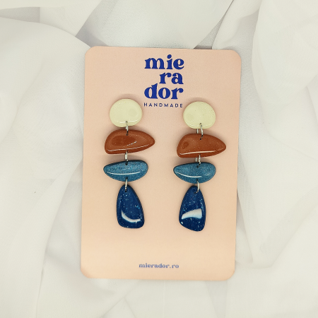 Cercei - Cercei statement unicat handmade Mierador – Elafonissi