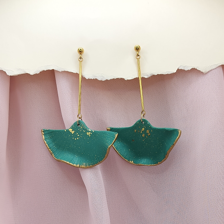 Cercei - Cercei statement Ginkgo Aurelia handmade