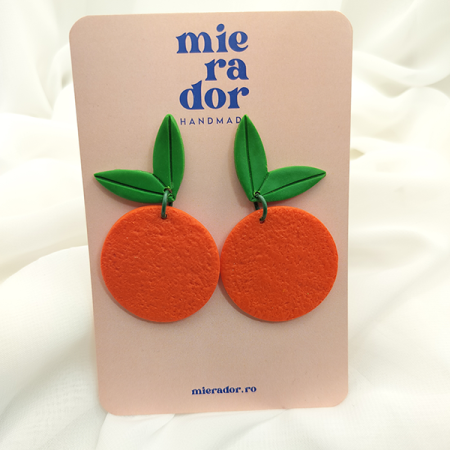 Cercei - Portocale Bold Statement