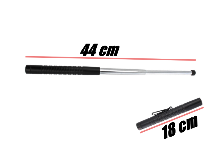 Baston telescopic compact ESP ExB-18HS 18", cromat [2]