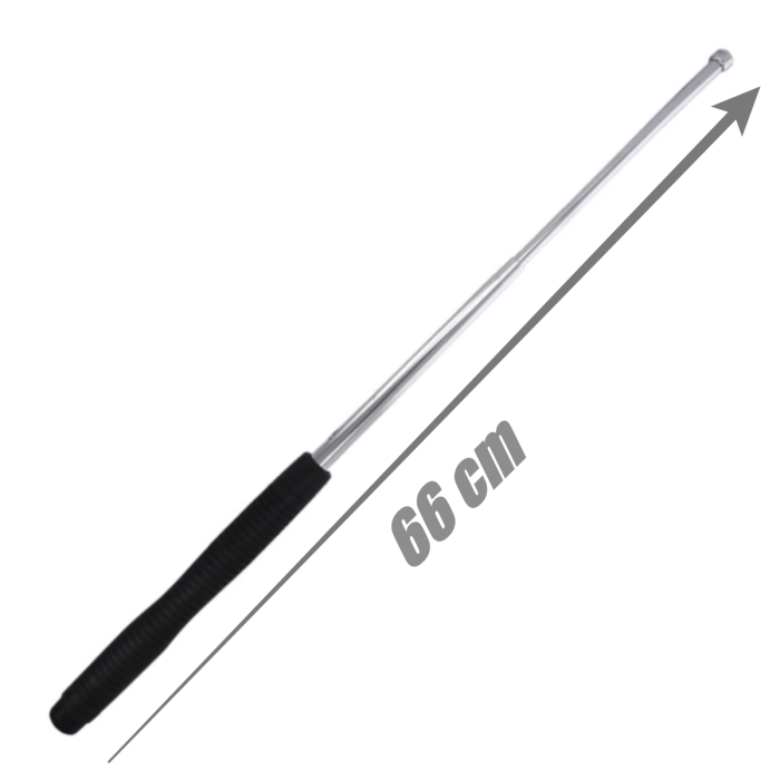 Baston telescopic Ergonomic ESP 26" HE, Silver [3]