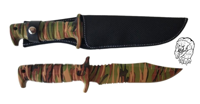 Cuțit Cougar Collection Total Camo V din oțel inoxidabil 440 antireflex [3]