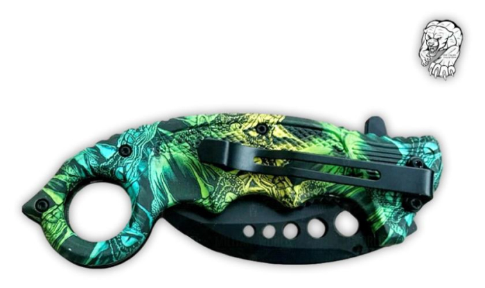 Cutit Karambit Cougar Collection Acid Snake [3]