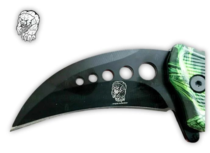 Cutit Karambit Cougar Collection Acid Snake [4]