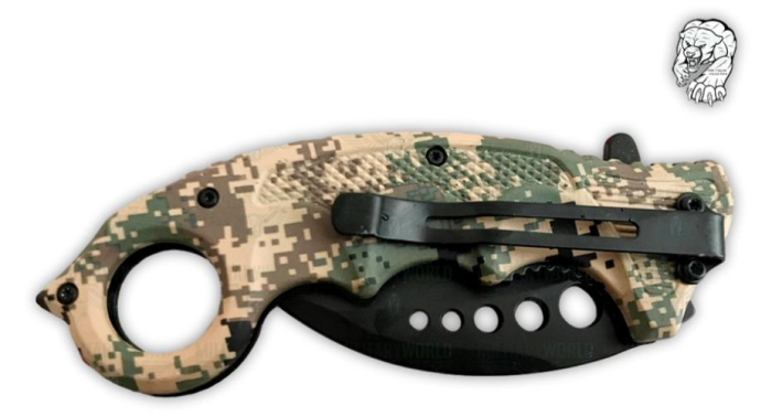 Cutit Karambit Cougar Collection Military Digital Camouflage [4]
