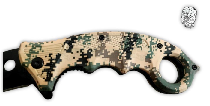 Cutit Karambit Cougar Collection Military Digital Camouflage [5]
