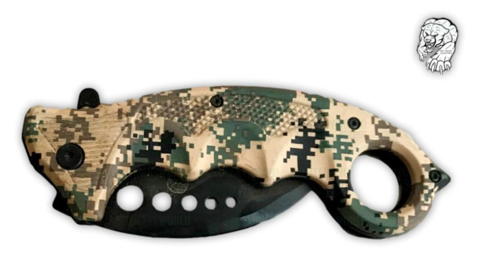 Cutit Karambit Cougar Collection Military Digital Camouflage [3]