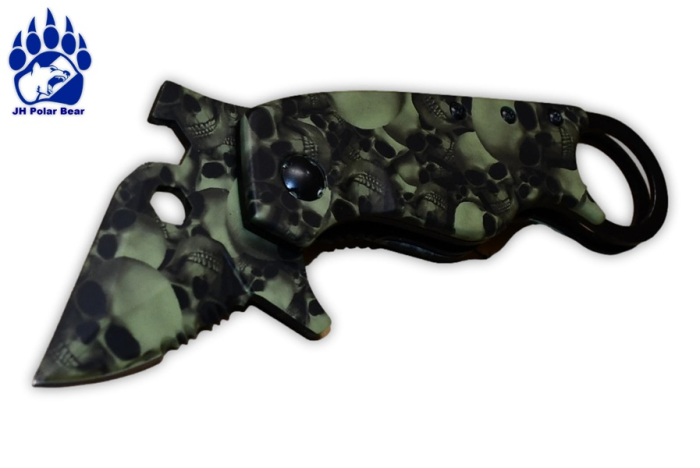 Cutit Karambit JH Polar Bear, Horror style [3]