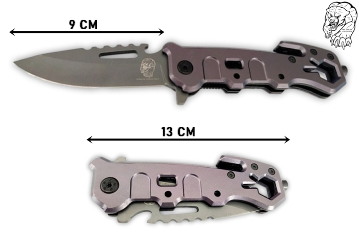 Cuțit militar pliabil Cougar Collection grey [2]