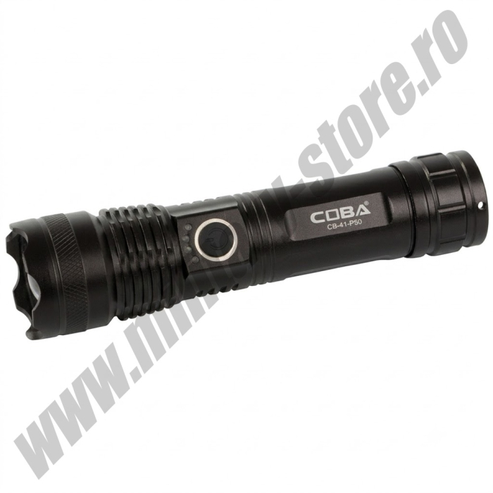Lanternă LED Coba CB-41, reîncărcabilă prin USB, profesională, 1000lm [6]