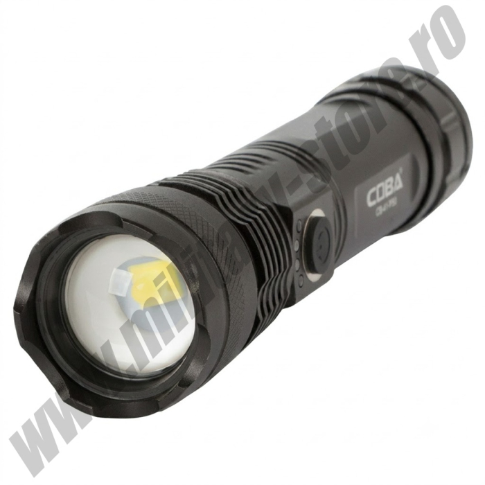 Lanternă LED Coba CB-41, reîncărcabilă prin USB, profesională, 1000lm [5]