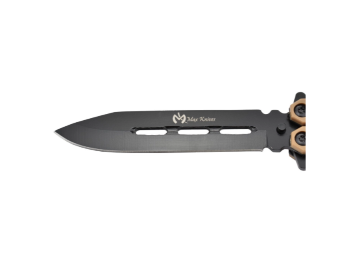 MAXKNIVES - P41M - Cuțit fluture maro [7]