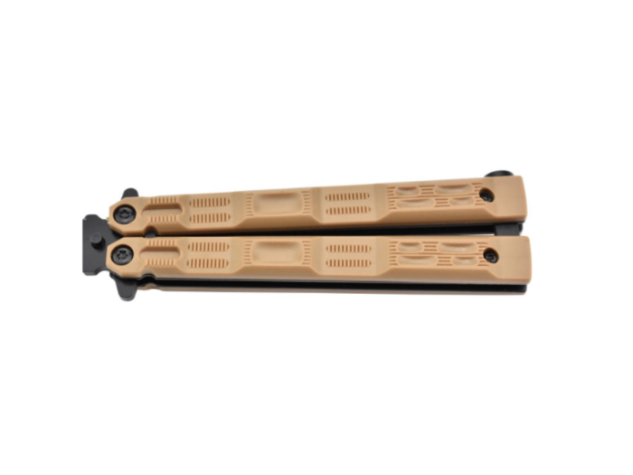 MAXKNIVES - P41M - Cuțit fluture maro [6]
