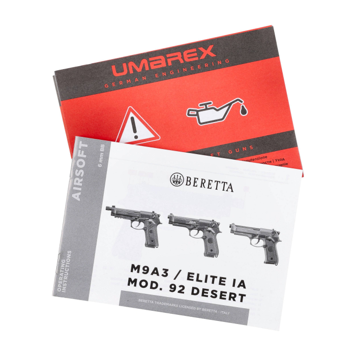 Pistol airsoft ASG Beretta Elite IA 6 mm <1.3J [9]