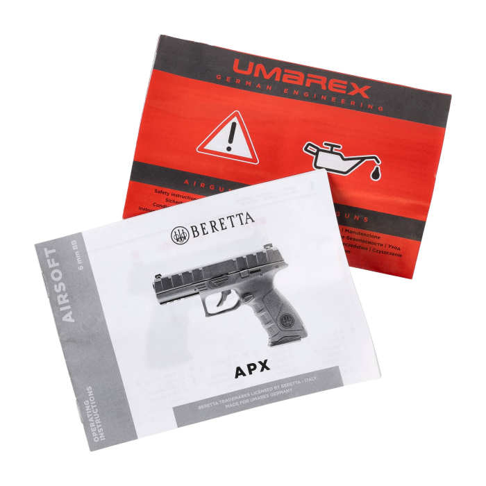 Pistol airsoft Beretta Umarex APX CO2, 1,3J, Blow-Back [9]