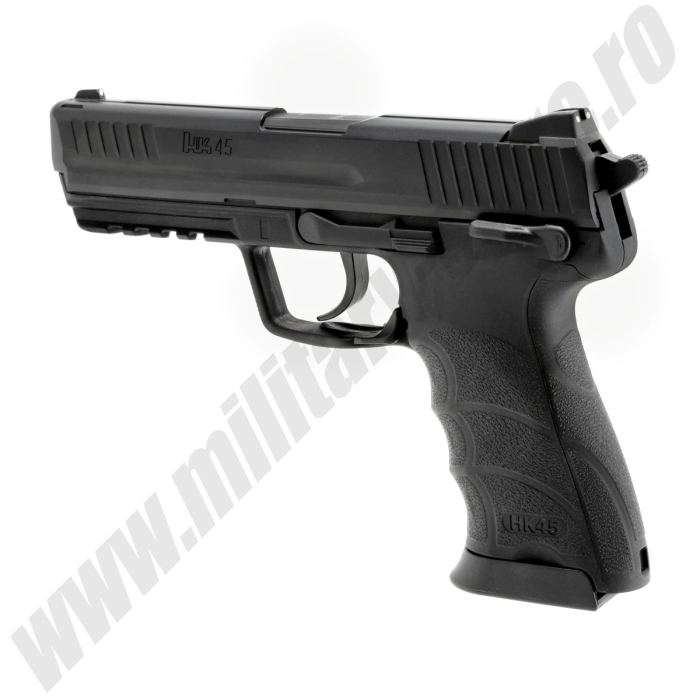Pistol airsoft Heckler&Koch HK 45 BK Full Metal CO2 Fixed, <2J [3]