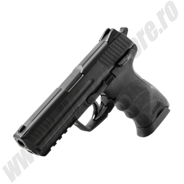 Pistol airsoft Heckler&Koch HK 45 BK Full Metal CO2 Fixed, <2J [7]