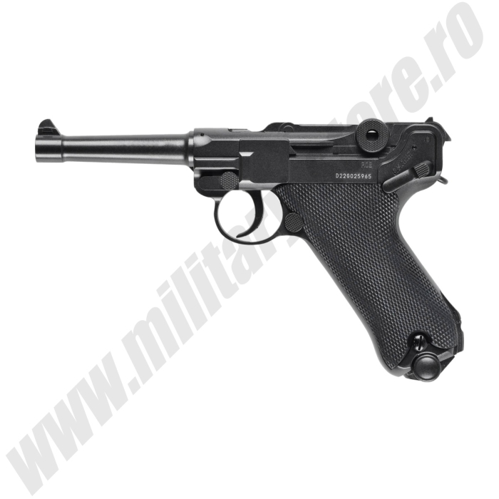 Pistol airsoft Luger Legends P08 BK Full Metal CO2 Fixed 1.9J [8]