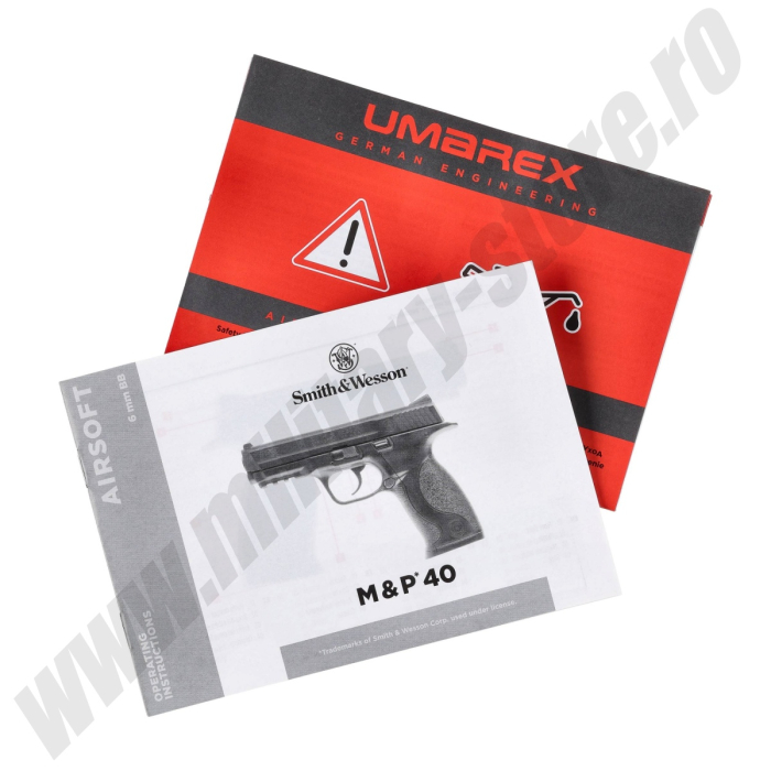 Pistol airsoft Smith & Wesson M&P40, BK CO2, <2J [9]
