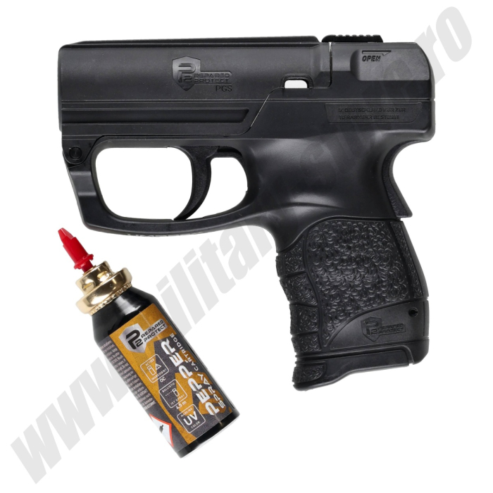 Pistol lansator  cu ​​gaz Prepared 2 Protect PGS negru [2]