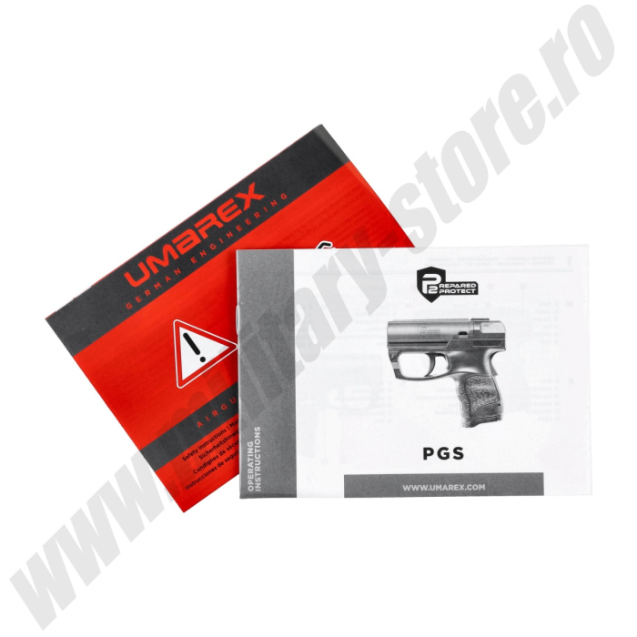 Pistol lansator  cu ​​gaz Prepared 2 Protect PGS negru [7]