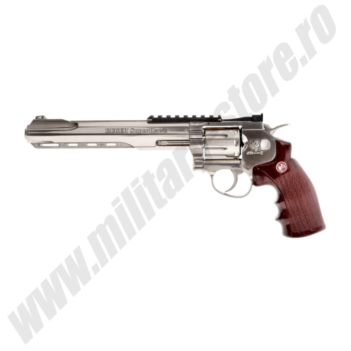 Revolver airsoft ASG Ruger Superhawk 8" 6 mm chrome <4J [9]
