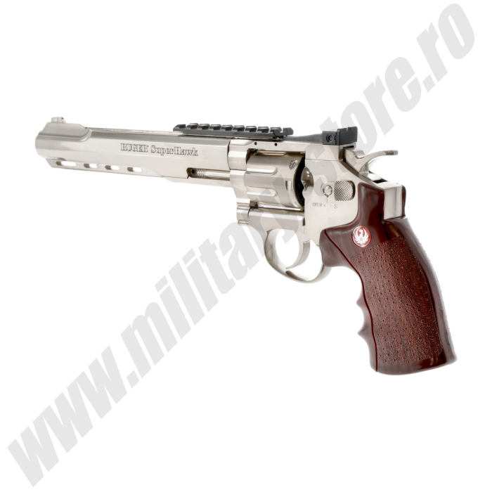 Revolver airsoft ASG Ruger Superhawk 8" 6 mm chrome <4J [4]