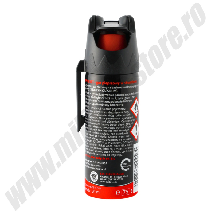 Spray cu piper Klever KO Defenol Jet, 50ml [5]