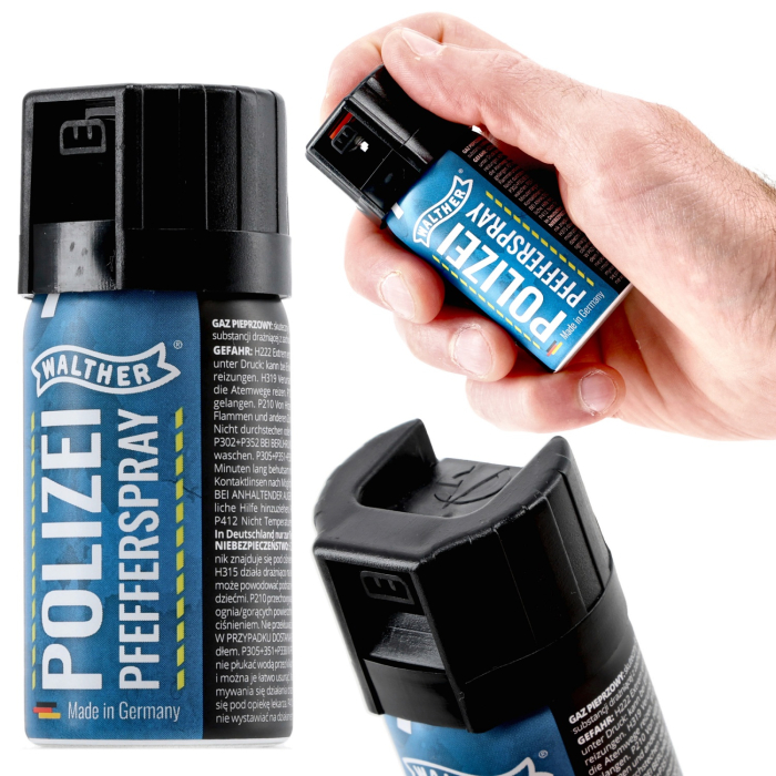 Spray paralizant Walther Polizei, jet conic, 40ml [2]