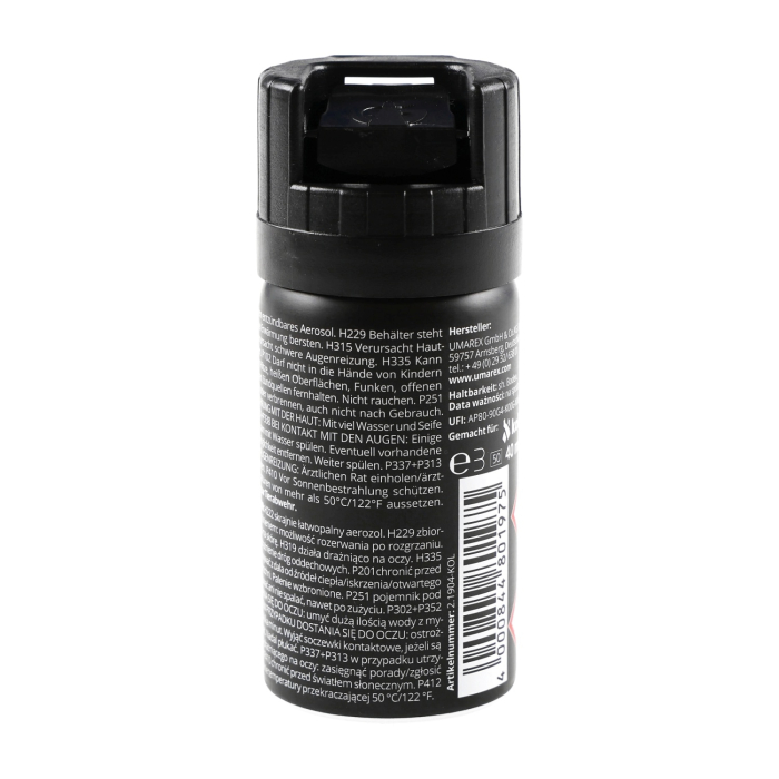Spray paralizant Walther Polizei, jet conic, 40ml [6]